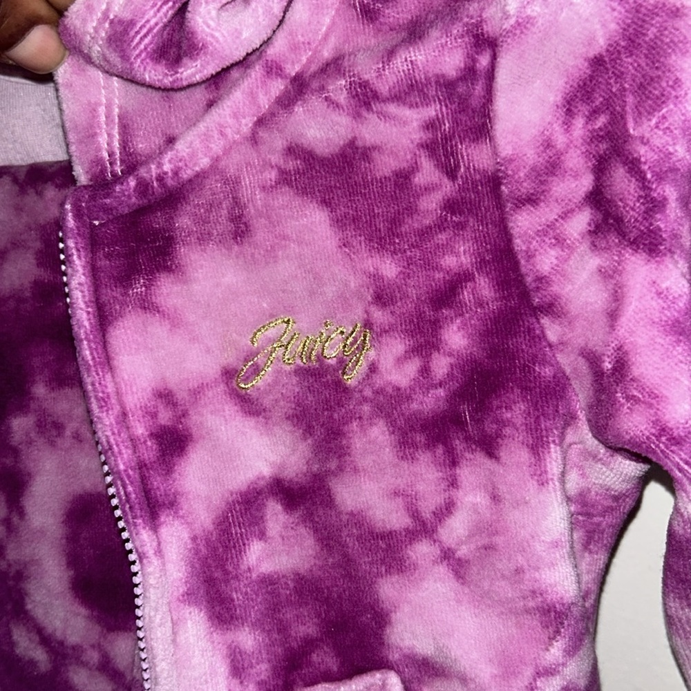 Juicy Couture Purple tie dye jogging suit 💜 - Picture 2 of 3